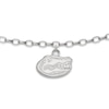 Thumbnail Image 0 of University of Florida Anklet Sterling Silver 9"