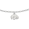 Thumbnail Image 0 of University of Iowa Anklet Sterling Silver 9"