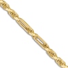 Thumbnail Image 0 of Diamond-Cut Solid Rope Chain Necklace 14K Yellow Gold 18" 2.5mm