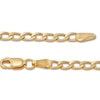 Thumbnail Image 1 of Children's Hollow Curb Link Bracelet 14K Yellow Gold 6"