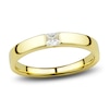 Thumbnail Image 0 of Men's Diamond Wedding Band 1/4 ct tw Princess 14K Yellow Gold