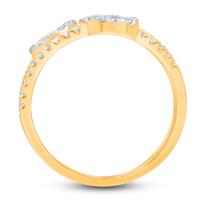 Kallati Diamond Ring 7/8 ct tw 14K Yellow Gold