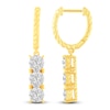 Thumbnail Image 0 of Diamond Huggie/Dangle Earrings 1 ct tw 14K Yellow Gold