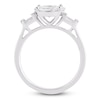 Thumbnail Image 1 of Princess & Marquise-Cut Multi-Diamond Center Engagement Ring 1 ct tw 14K White Gold