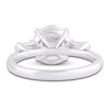 Thumbnail Image 2 of Princess & Marquise-Cut Multi-Diamond Center Engagement Ring 1 ct tw 14K White Gold