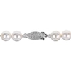 Thumbnail Image 2 of Akoya Cultured Pearl Necklace 14K White Gold 20"