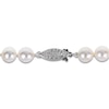 Thumbnail Image 2 of Akoya Cultured Pearl Necklace 14K White Gold 24"