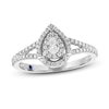 Thumbnail Image 0 of Vera Wang WISH Diamond Ring 3/8 ct tw Round 10K White Gold