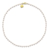 Thumbnail Image 3 of Charm'd by Lulu Frost Natural Rose Quartz Bead Necklace 10K Yellow Gold 18"
