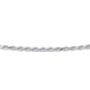 Thumbnail Image 1 of Solid Rope Chain Necklace Sterling Silver 24" Adjustable 1.3mm
