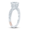 Thumbnail Image 1 of Pnina Tornai Lab-Created Diamond Engagement Ring 2 ct tw Pear/Marquise/ Round 14K White Gold