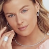 Thumbnail Image 2 of Shy Creation Diamond Earrings 7/8 ct tw 14K White Gold SC55009478