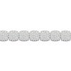 Thumbnail Image 0 of Diamond Line Tennis Bracelet 5 ct tw Princess/Round 14K White Gold