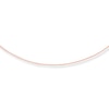 Thumbnail Image 0 of Solid Square Wheat Chain 10K Rose Gold 20" Adjustable 1.17mm