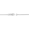 Thumbnail Image 2 of Solid Box Chain 14K White Gold 20" Length 0.5mm