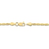 Thumbnail Image 2 of 20" Textured Solid Rope Chain 14K Yellow Gold Appx. 2.3mm