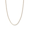 Thumbnail Image 0 of 20" Textured Solid Rope Chain 14K Yellow Gold Appx. 3mm