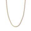 Thumbnail Image 0 of 22" Textured Solid Rope Chain 14K Yellow Gold Appx. 3.8mm