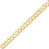 Thumbnail Image 1 of 24" Solid Curb Chain 14K Yellow Gold Appx. 4.95mm