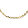 Thumbnail Image 0 of Hollow Rope Necklace 10K Yellow Gold 20 Length 3mm