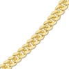 Thumbnail Image 1 of Solid Miami Curb Link Necklace 14K Yellow Gold 26" 6.45mm