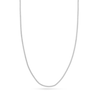 Thumbnail Image 0 of Solid Open Curb Necklace 14K White Gold 24" 2.7mm