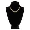 Thumbnail Image 3 of Solid Herringbone Chain Necklace 14K Yellow Gold 16" 2.7mm