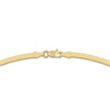 Thumbnail Image 2 of Solid Herringbone Chain Necklace 14K Yellow Gold 20" 2.7mm