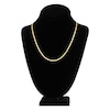 Thumbnail Image 3 of Solid Herringbone Chain Necklace 14K Yellow Gold 20" 2.7mm