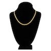 Thumbnail Image 3 of Solid Mariner Chain Necklace 14K Yellow Gold 18" 3.7mm