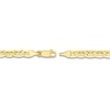 Thumbnail Image 2 of Solid Mariner Chain Necklace 14K Yellow Gold 20" 5.6mm