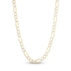 Thumbnail Image 0 of Solid Two-Tone Figaro Chain Necklace 14K Yellow Gold 26" 5.8mm