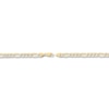 Thumbnail Image 1 of Solid Two-Tone Figaro Chain Necklace 14K Yellow Gold 26" 5.8mm
