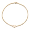 Thumbnail Image 0 of Heart Anklet 14K Yellow Gold 10-inch Length