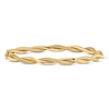 Thumbnail Image 0 of Textured Twist Bangle Bracelet 14K Yellow Gold