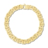 Thumbnail Image 0 of Hollow Byzantine Chain Bracelet 14K Yellow Gold 7.25"