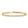 Thumbnail Image 0 of Curb Chain Anklet 14K Yellow Gold 9"