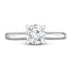 Thumbnail Image 2 of Diamond Solitaire Engagement Ring 3/8 ct tw Round 14K White Gold (I2/I)