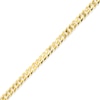 Thumbnail Image 1 of Men's Solid Round Cuban Chain Bracelet 14K Yellow Gold 7.25" 3.1mm