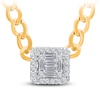 Thumbnail Image 3 of Kallati Diamond Chain Necklace 1/2 ct tw 14K Yellow Gold