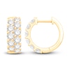 Thumbnail Image 1 of Diamond Huggie Earrings 2 ct tw Round 14K Yellow Gold