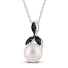 Thumbnail Image 1 of Pnina Tornai Freshwater Cultured Pearl & Diamond Pendant Necklace 1/6 ct tw 14K White Gold