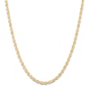 Thumbnail Image 1 of Solid Glitter Rope Necklace & Bracelet Set 14K Yellow Gold