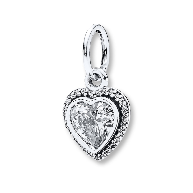 PANDORA Charm Sparkling Love Sterling Silver - No Returns or Exchanges