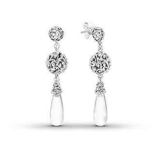 Pandora Earrings Regal Droplets Sterling Silver Jared Pandora Earrings Regal Droplets Sterling Silver Jared
