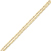 Thumbnail Image 1 of Solid Mixed Chain Bracelet 14K Yellow Gold 7.5" Adj.
