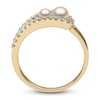 Thumbnail Image 2 of Yoko London Akoya Cultured Pearl Ring 1/4 ct tw Diamonds 18K Yellow Gold