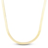 Thumbnail Image 0 of Solid Herringbone Chain Necklace 14K Yellow Gold 24" 6.0mm
