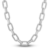 Thumbnail Image 0 of Men's Diamond Necklace 1/2 ct tw Round Sterling Silver