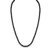 Thumbnail Image 1 of 1933 by Esquire Men's Natural Black Spinel Necklace Sterling Silver 24"